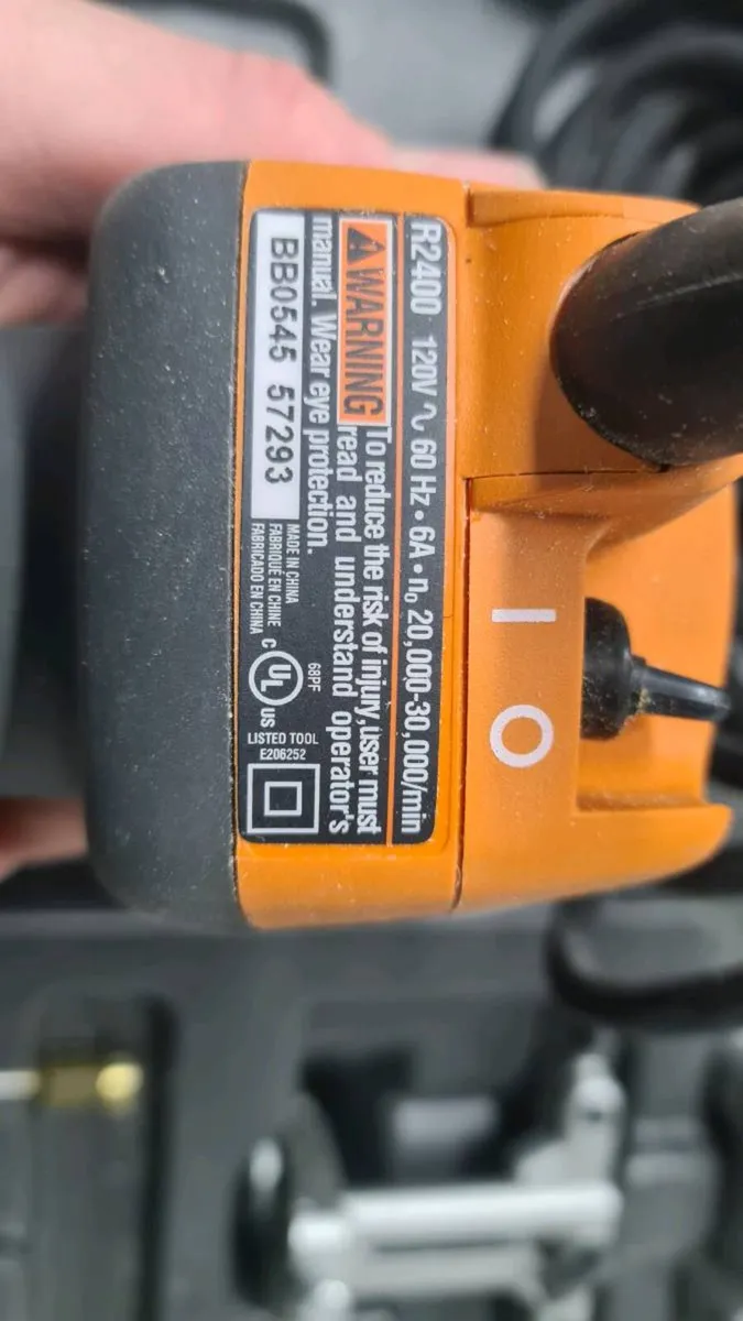 Ridgid palm router 110v - Image 3