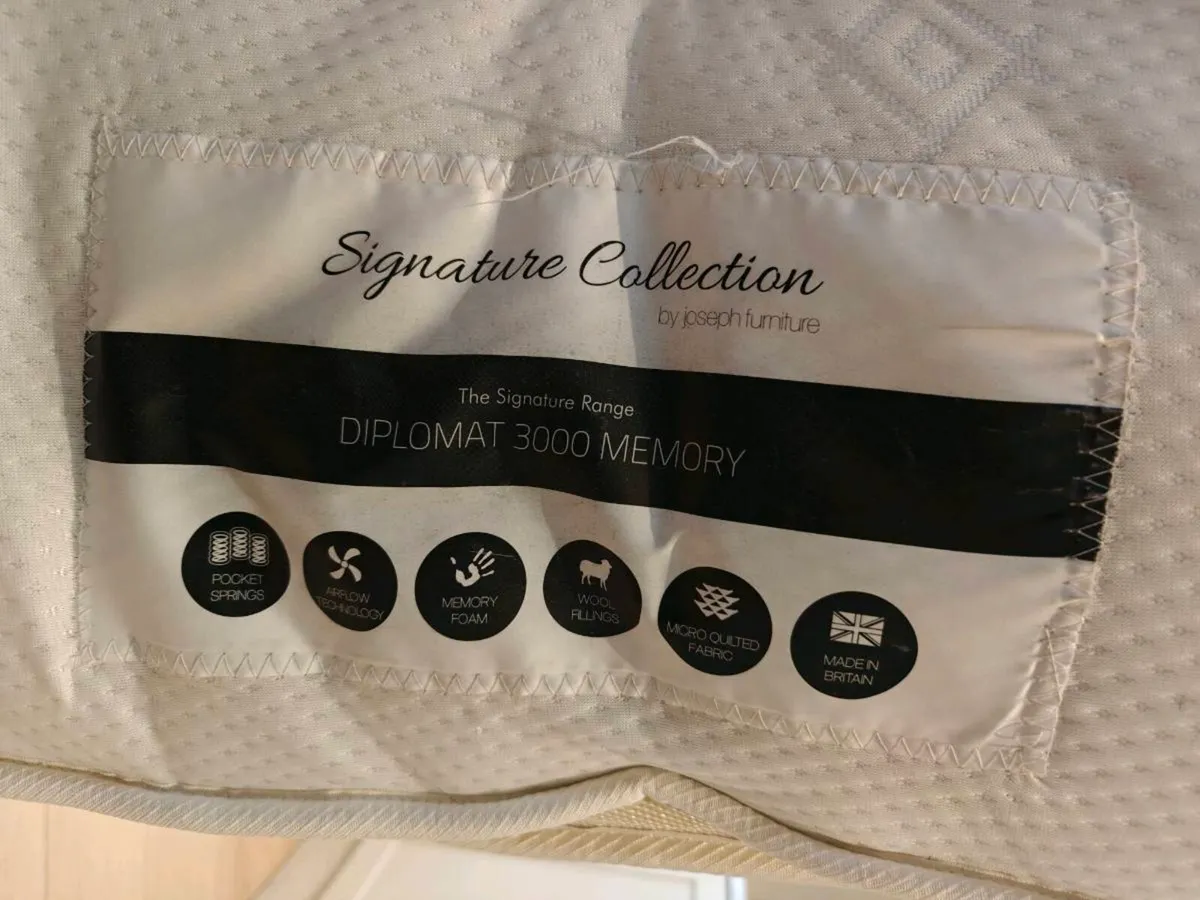 Mattress - Signature Range Diplomat 3000 Memory - Image 1