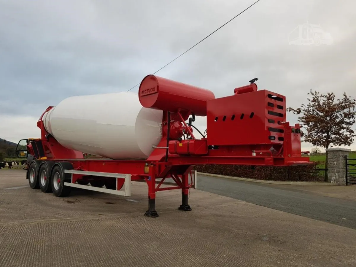 Mc Ivor New Concrete Mixer ,10 Metre Bottle - Image 1