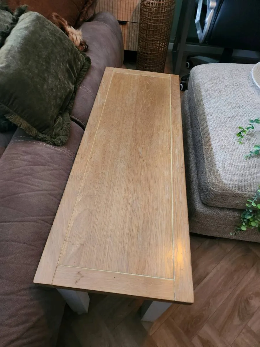 Table and 4 chairs and bench - Image 3