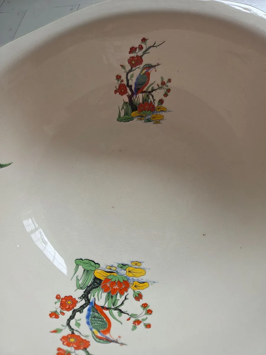 Wash basin and jug - Image 1