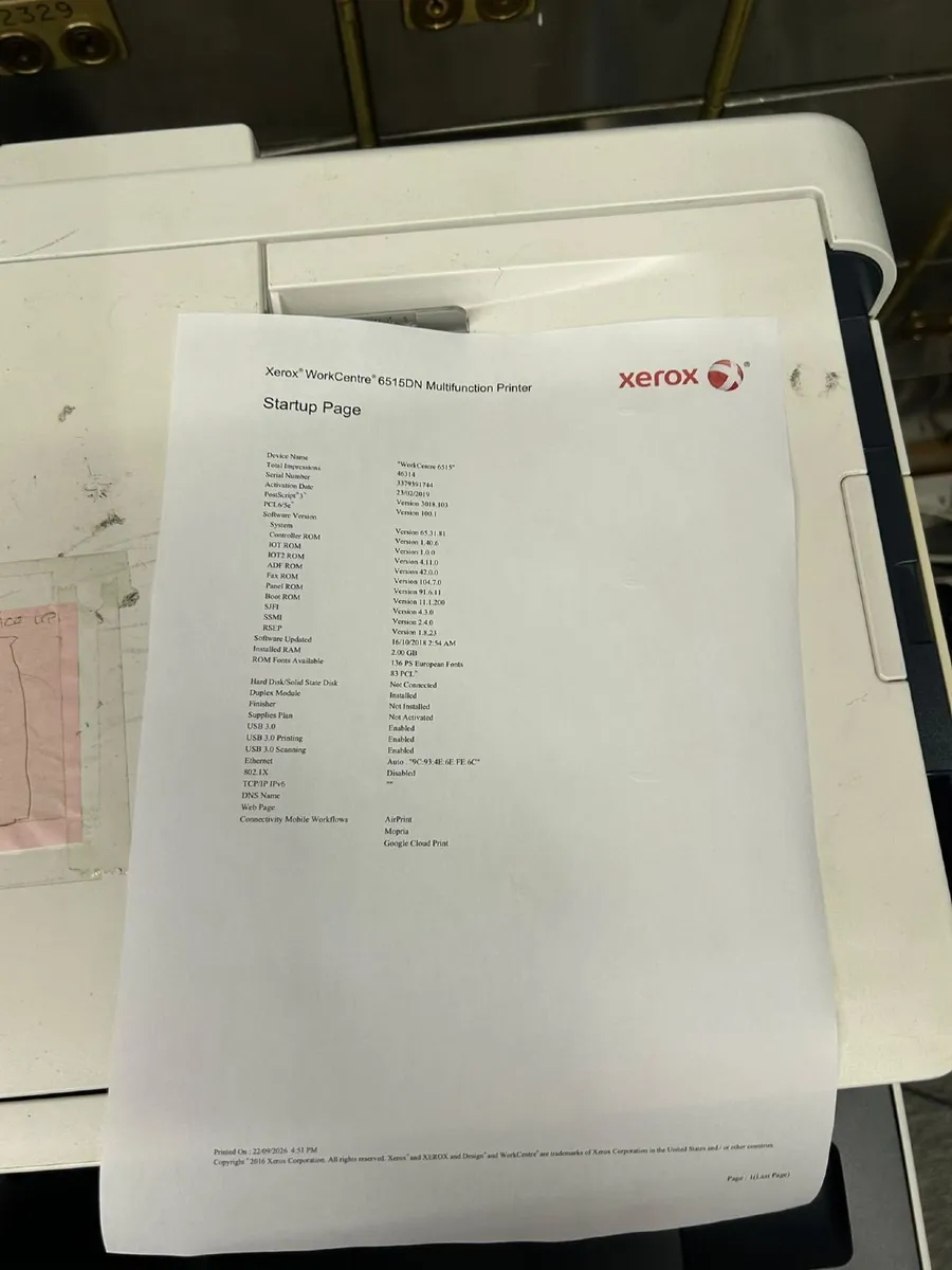 Xerox Workcentre 6115 - Image 4