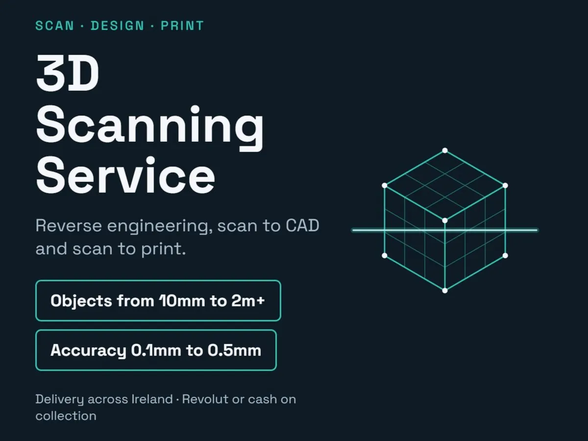 3d Scanning Available