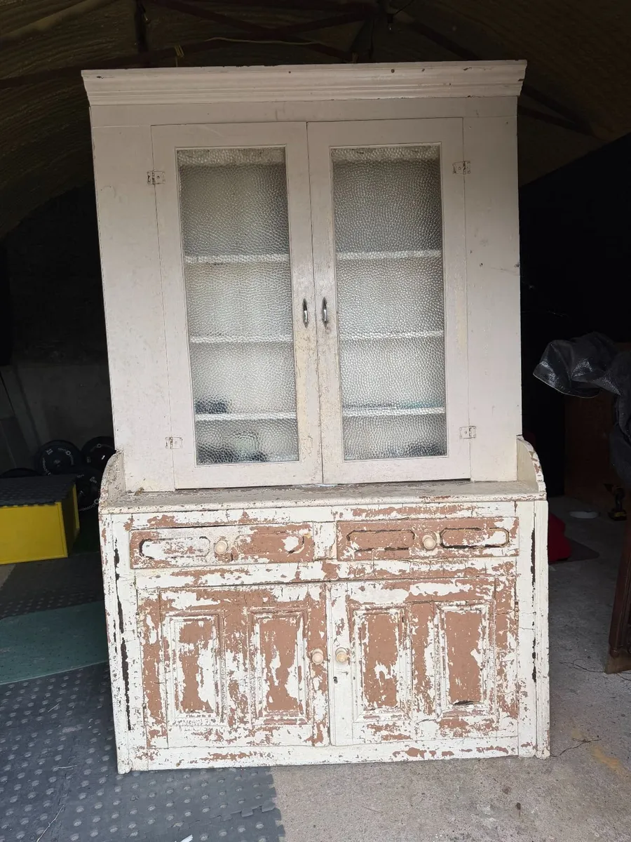 Antique Pine Farmhouse Dresser - Image 1