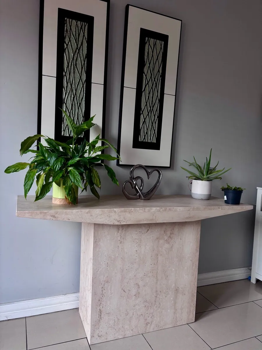 Large Marble Side table - Image 1