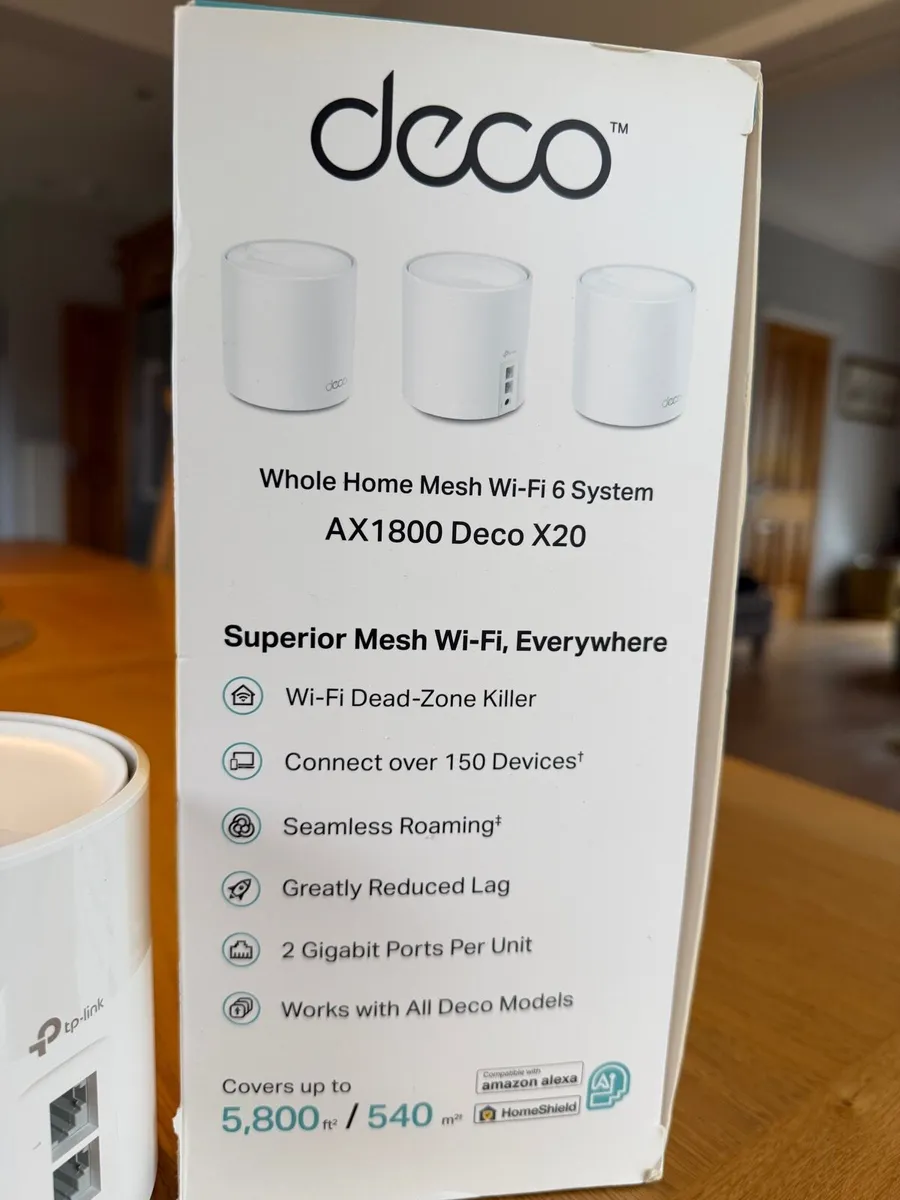 TP Link Deco Mesh AX 1800 WiFi 6 system - Image 4