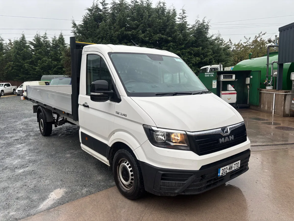 2020 MAN TGE DROPSIDE, - Image 1