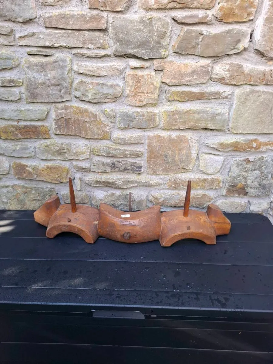 Vintage wood yoke - Image 2