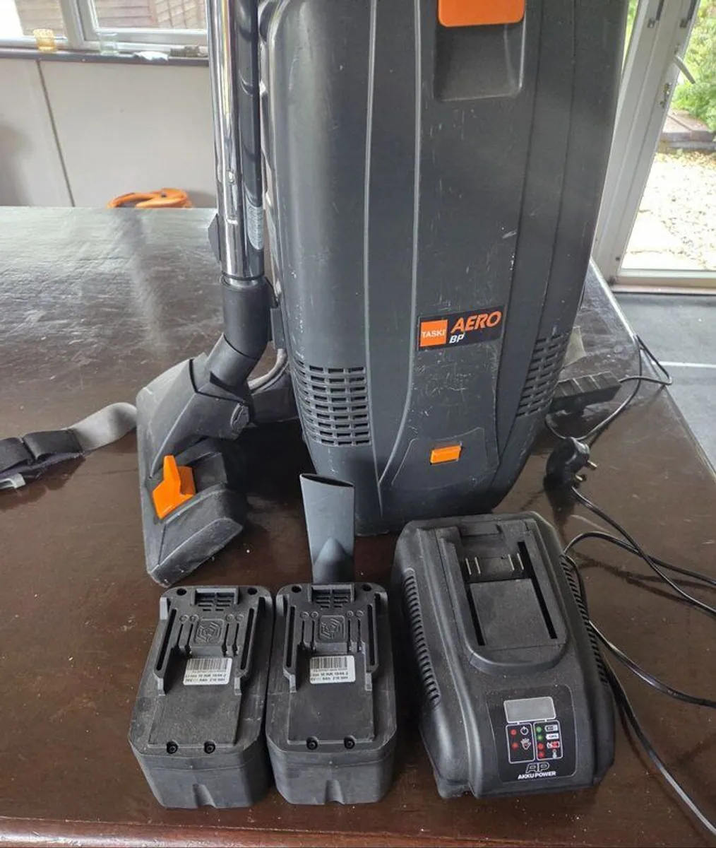 Taski Back Pack Vacuum Cleaner - Image 1