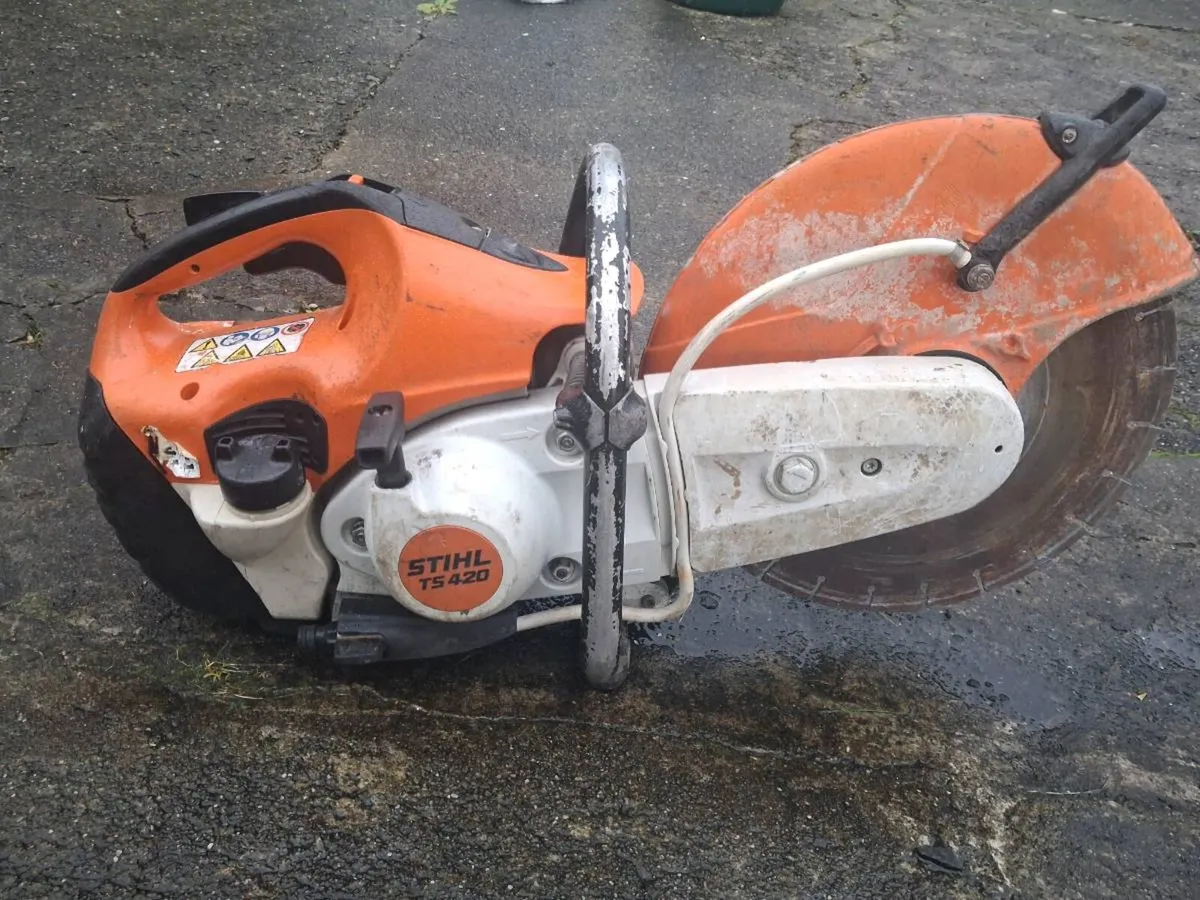 Stihl ts420 consaw - Image 1
