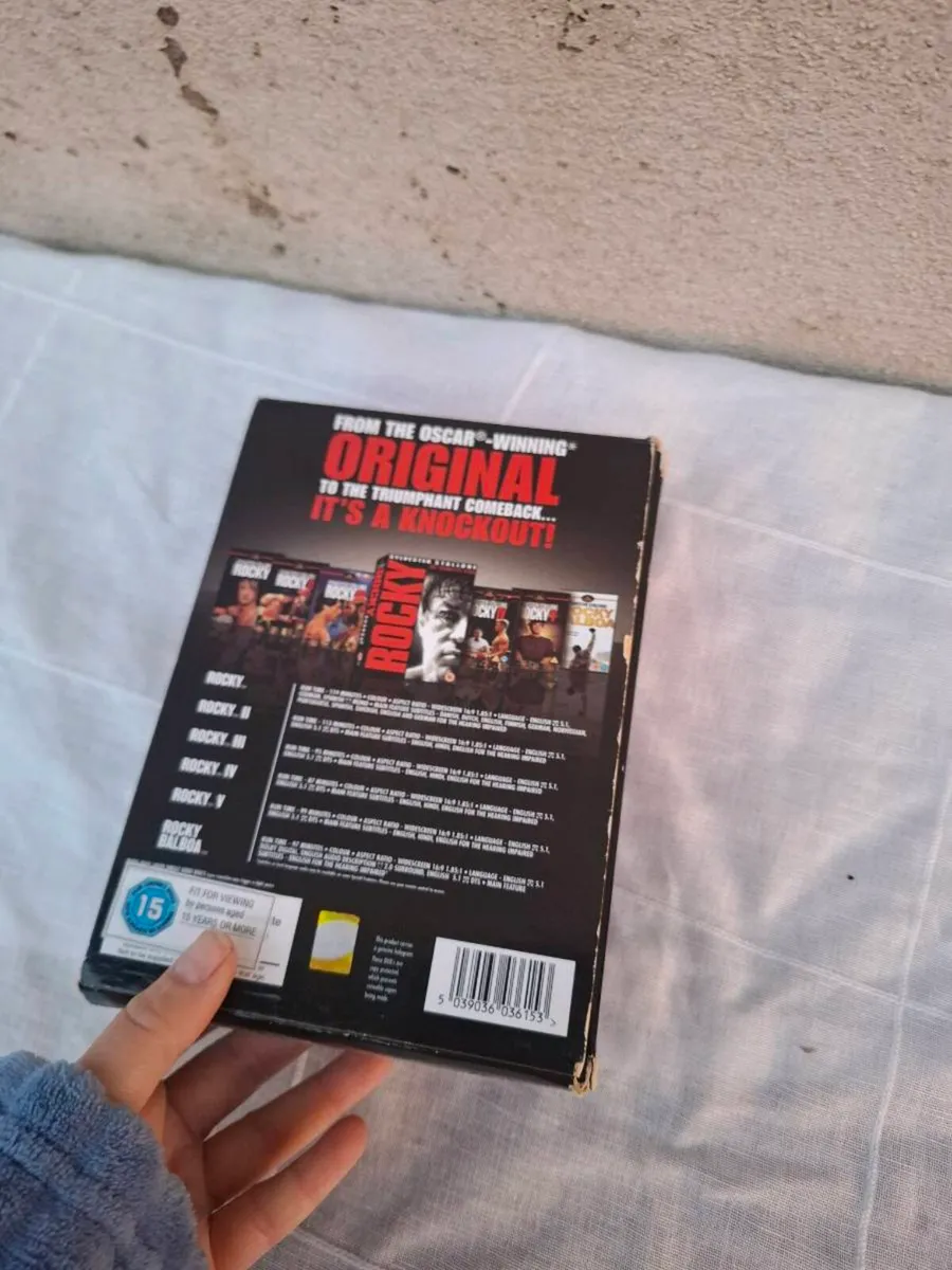 Rocky dvd set box - Image 2