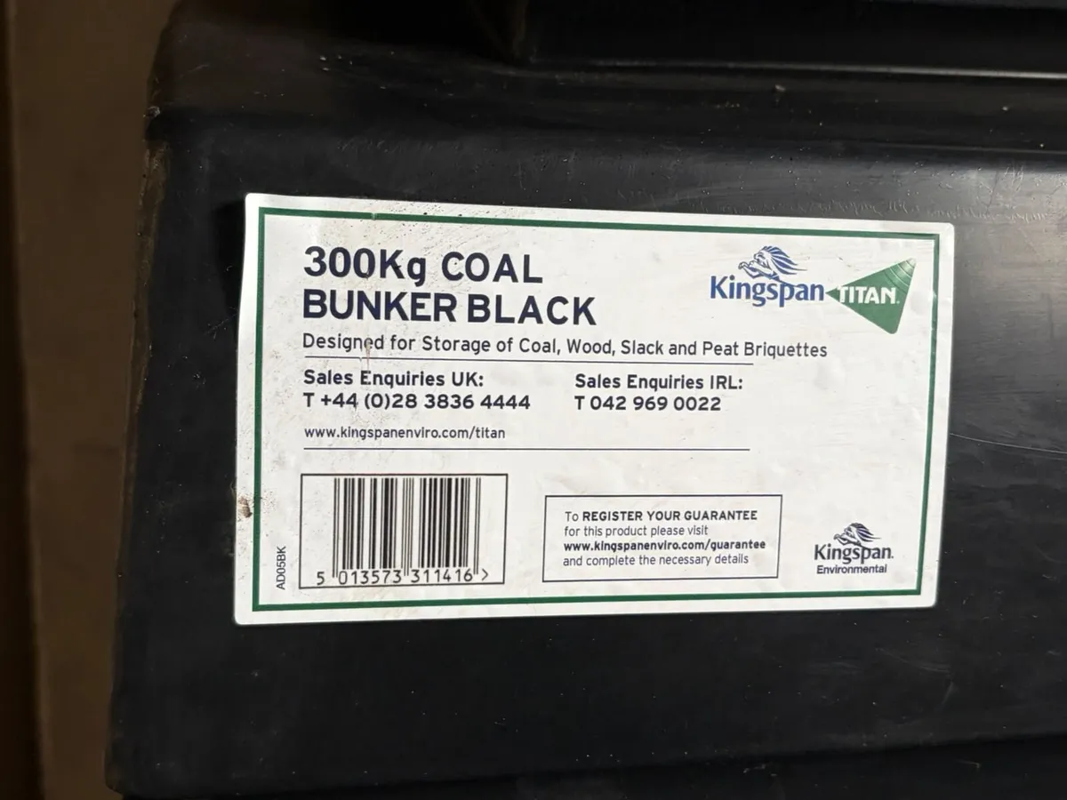 Kingspan Titan 300kg Coal Bunker - Image 1