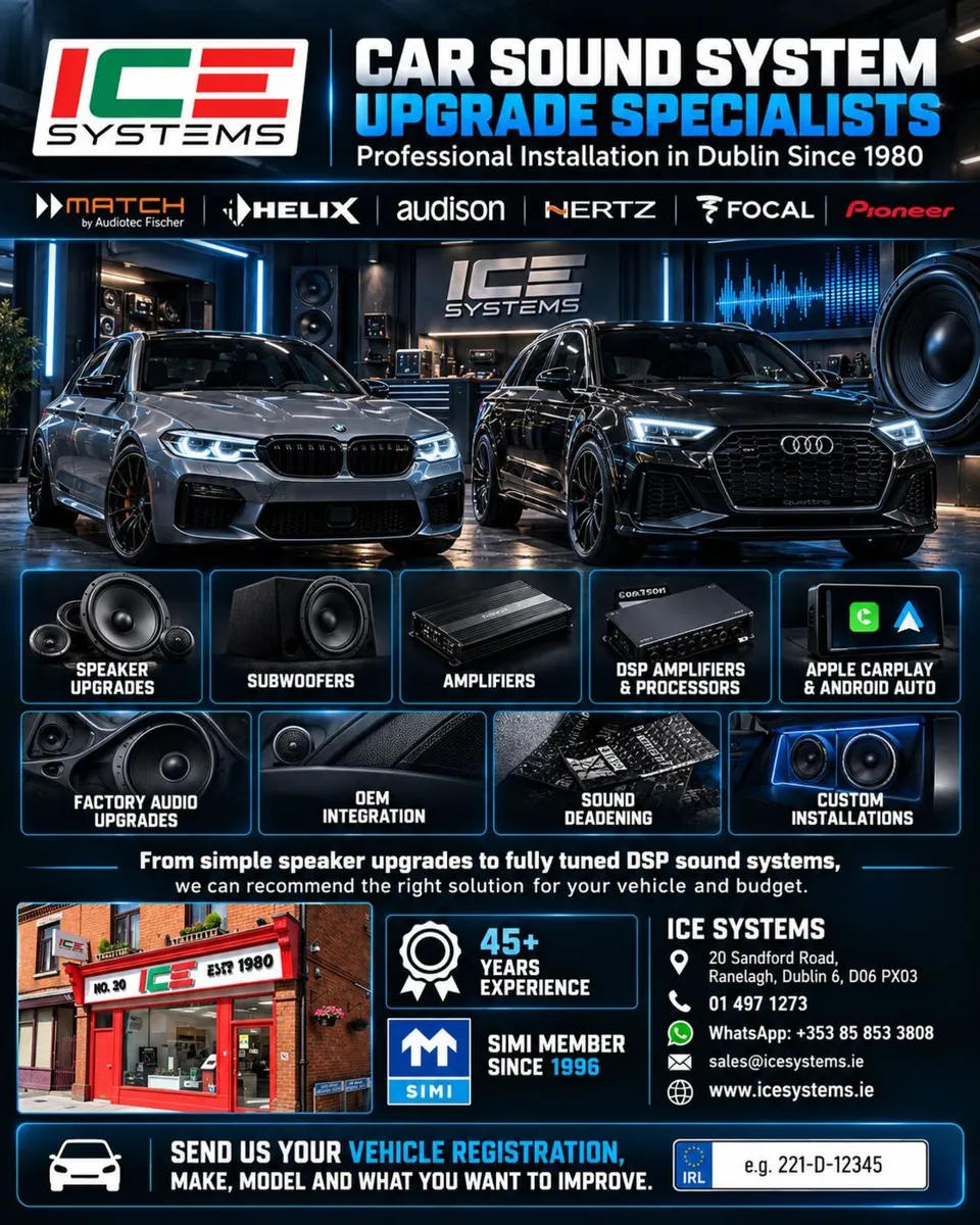 CAR SOUND SYSTEM UPGRADE SPECIALISTS – ICE SYSTEMS