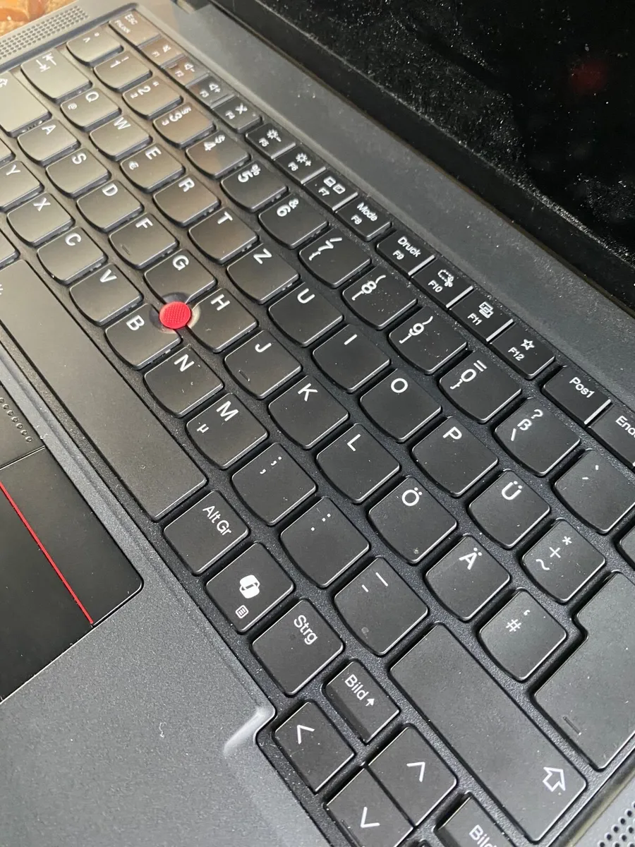 Lenovo ThinkPad T14  Gen 6 German Keyboard - Image 1