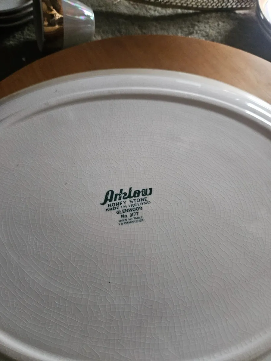 Vintage Arklow Pottery Plate - Image 2