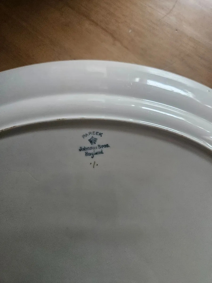 Vintage Johnson Brothers Plate - Image 2