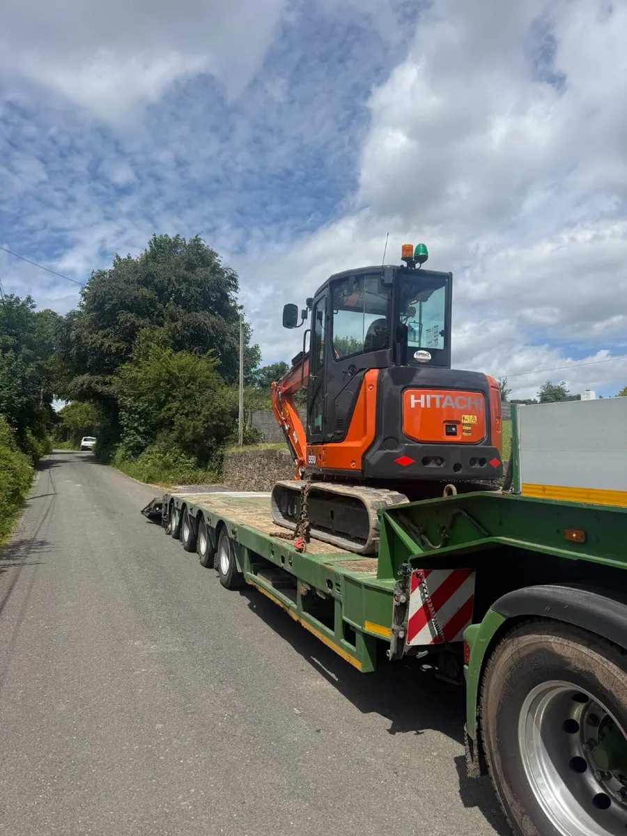 Hitachi for hire self  drive or with a driver - Image 2