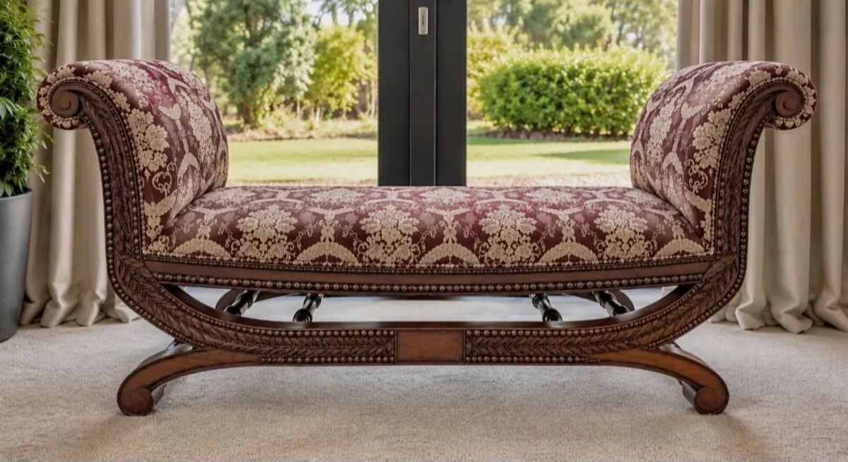 Victorian  inspired double ended chaise - Image 1
