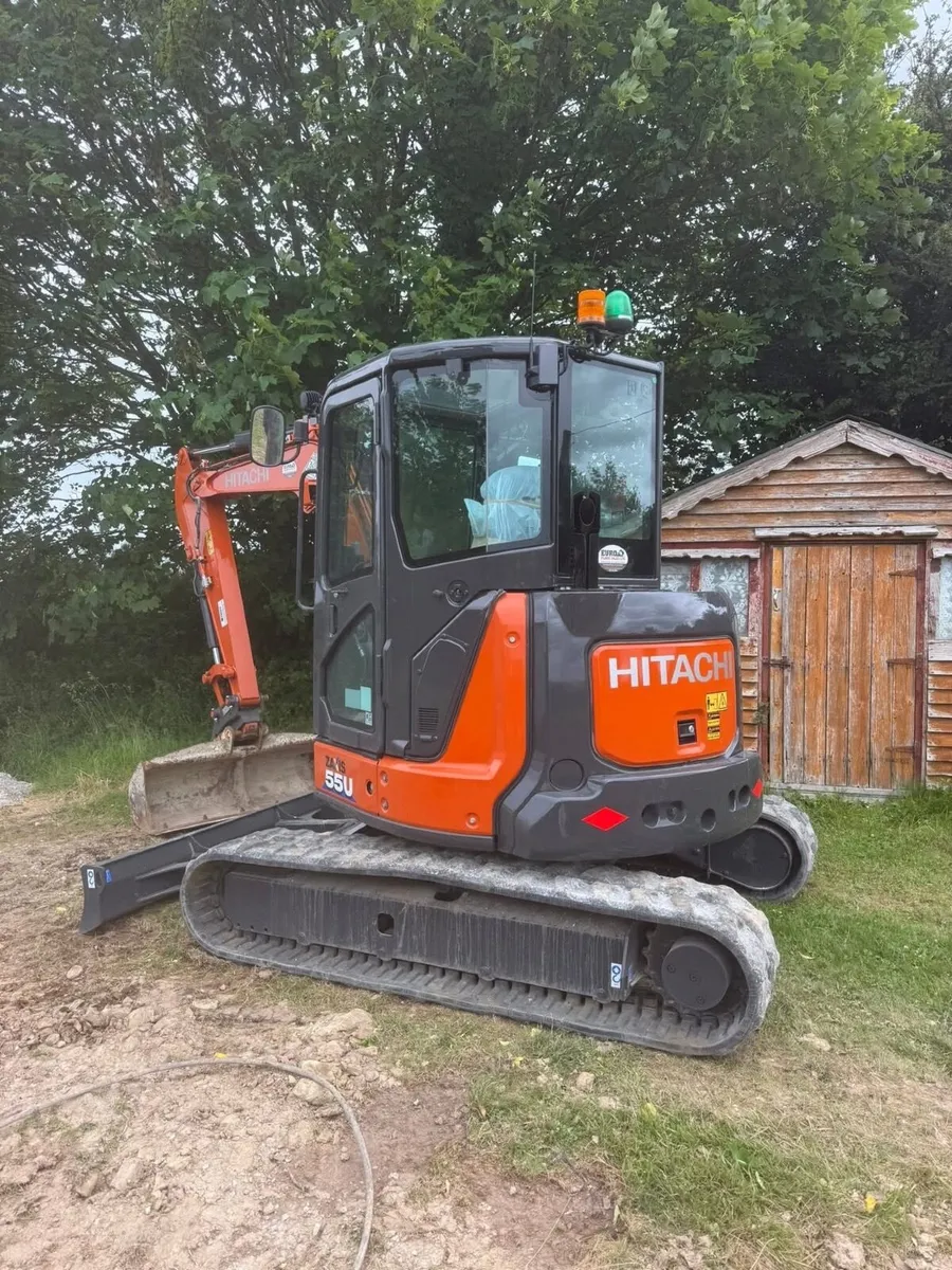 Hitachi for hire self  drive or with a driver - Image 3