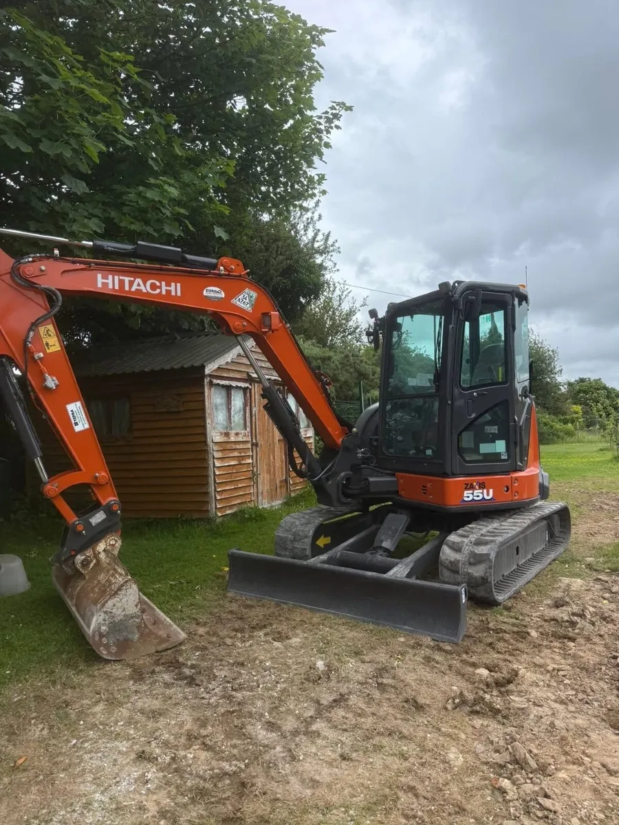 Hitachi for hire self  drive or with a driver - Image 4