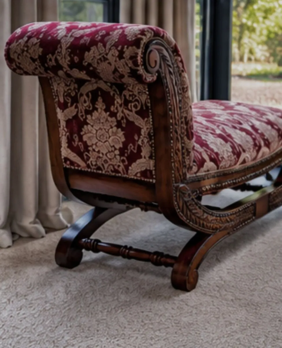 Victorian  inspired double ended chaise - Image 3