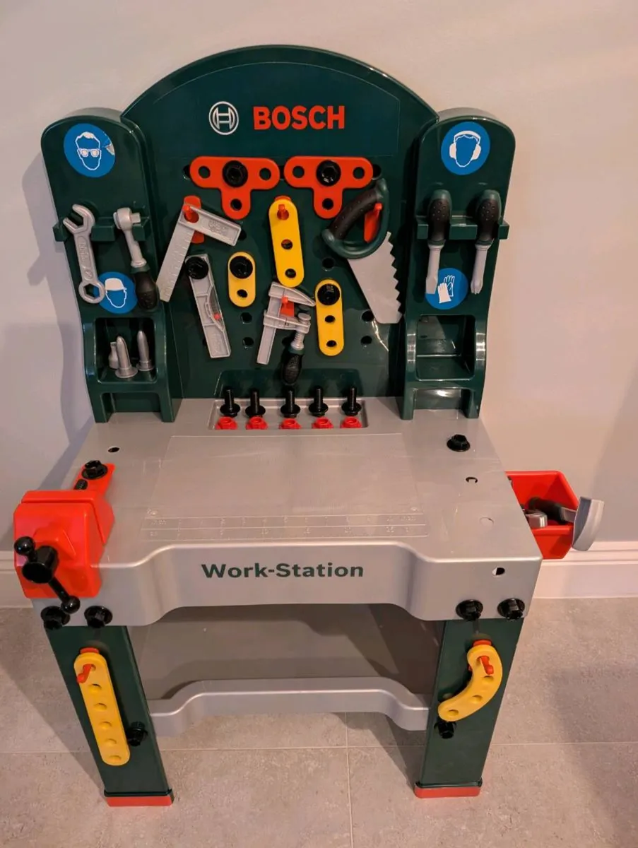 Kids toy Bosch workstation - Image 1