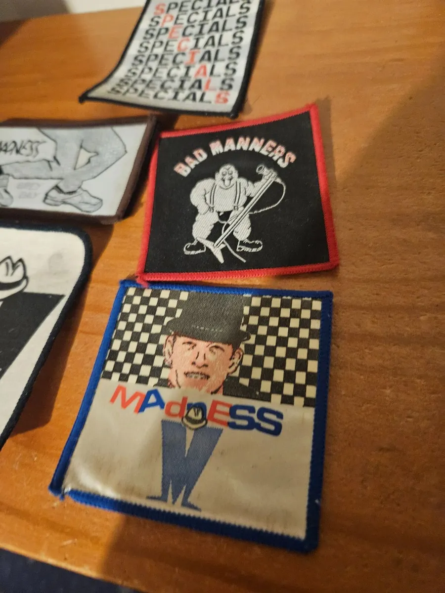 Vintage Madness Bad Manners Specials Badges - Image 2
