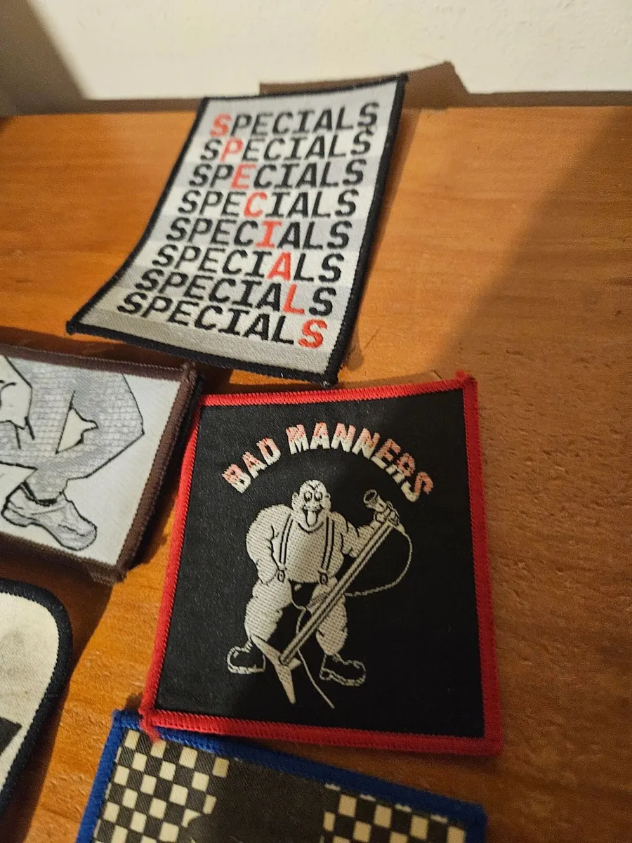Vintage Madness Bad Manners Specials Badges - Image 4