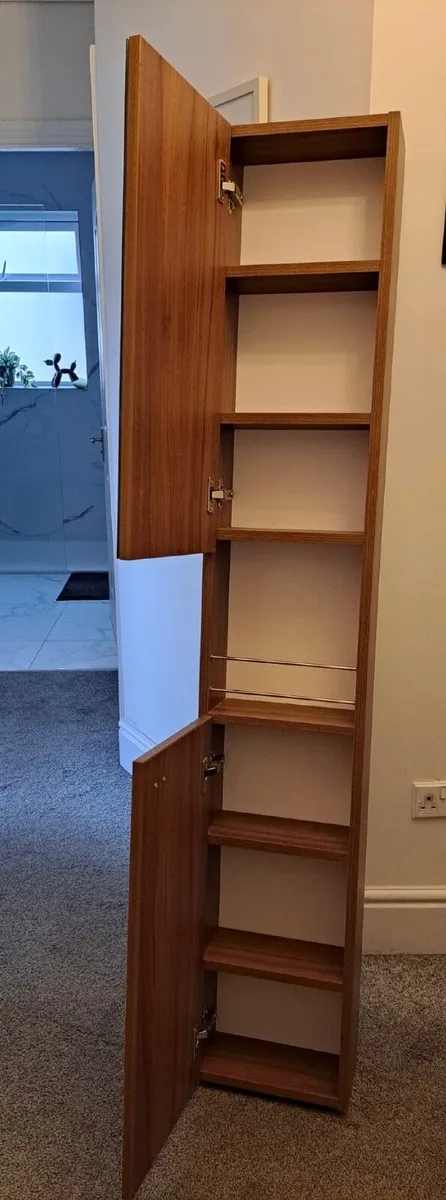 Bathroom Wall mounted Sonas column cabinet - Image 2