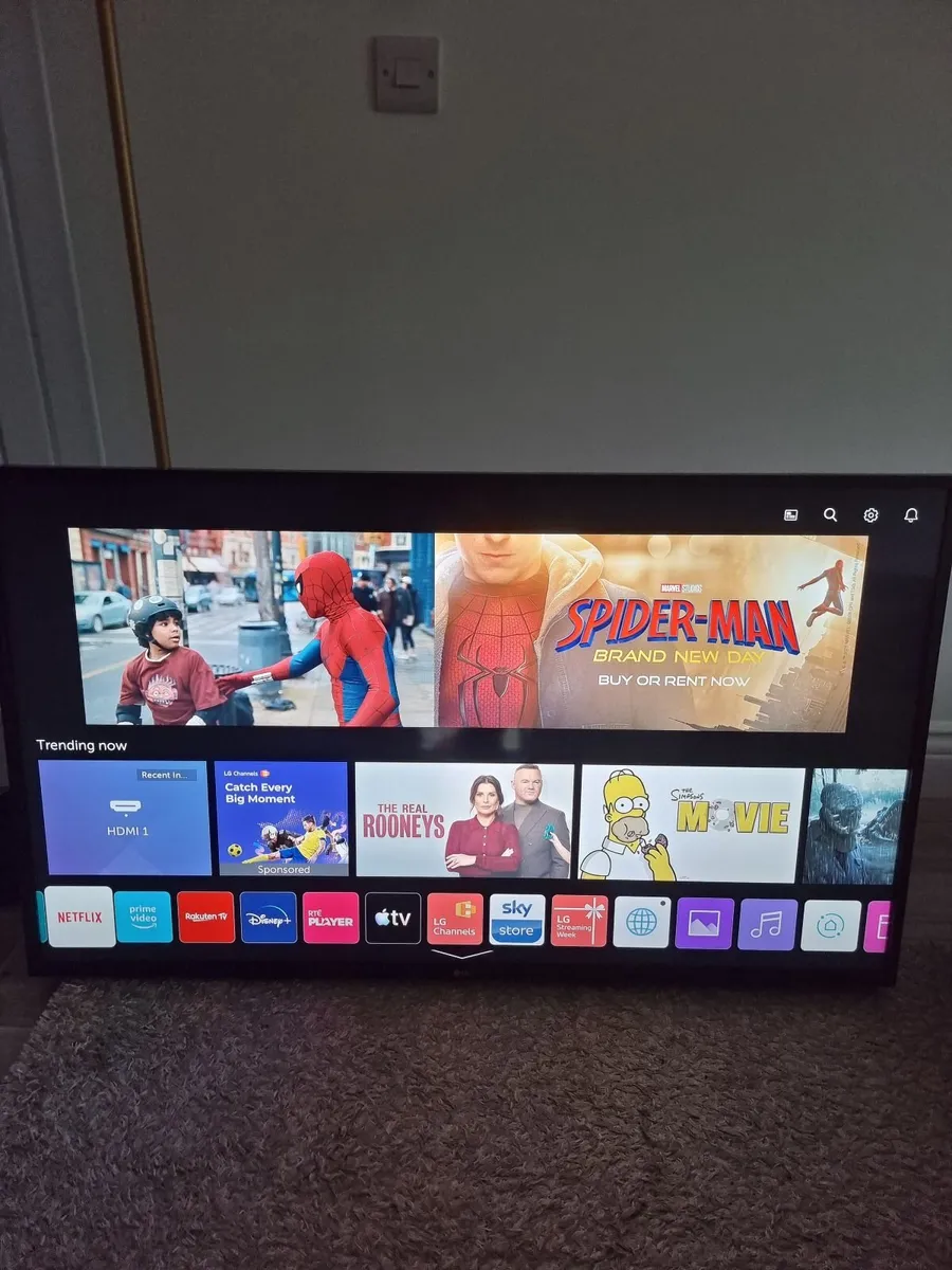 LG 50" 4K Smart TV - Image 1