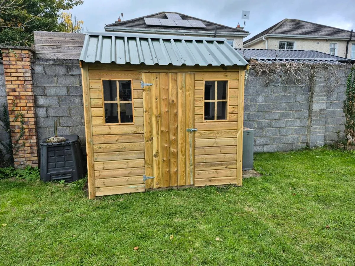 10 x 8 Delux Cottage Garden Shed - Image 2