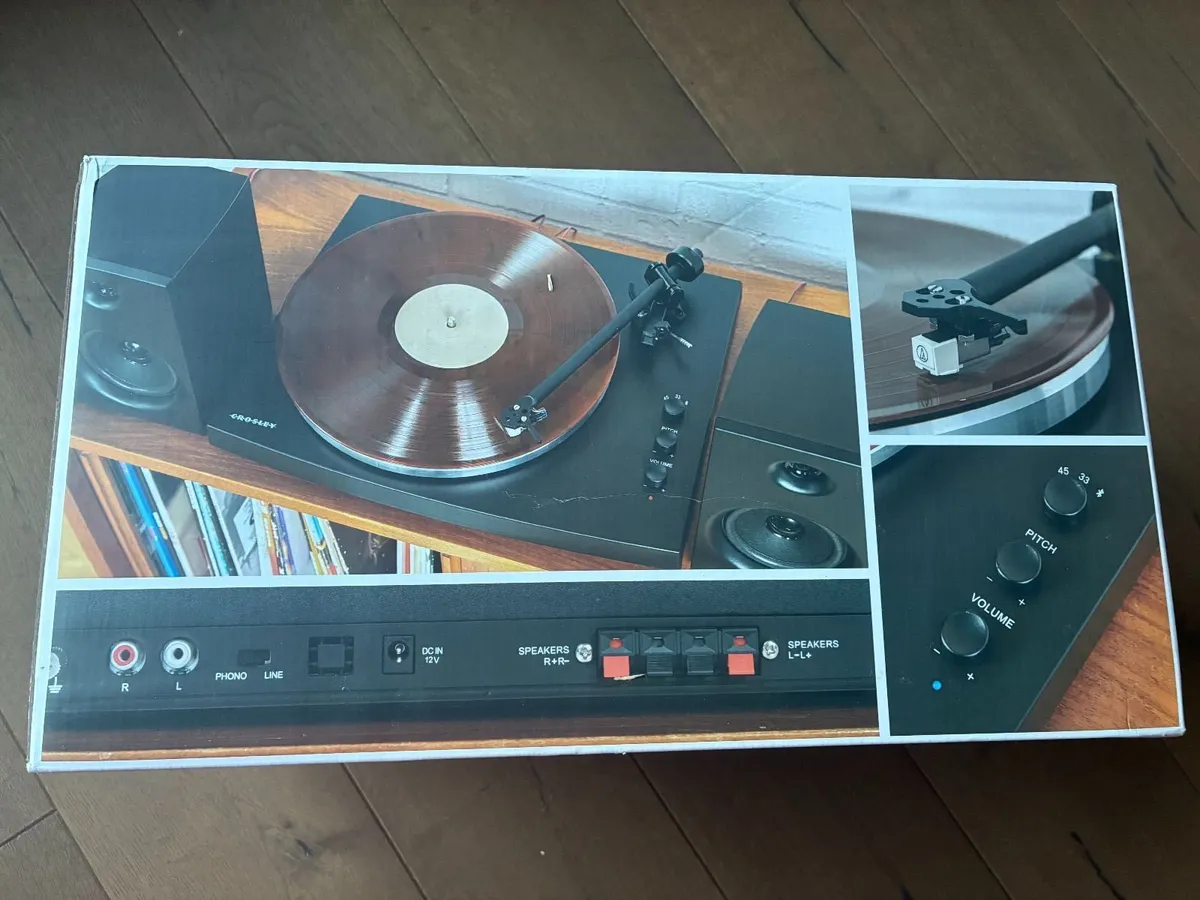 Crosley T150 Stereo Turntable System - Image 3