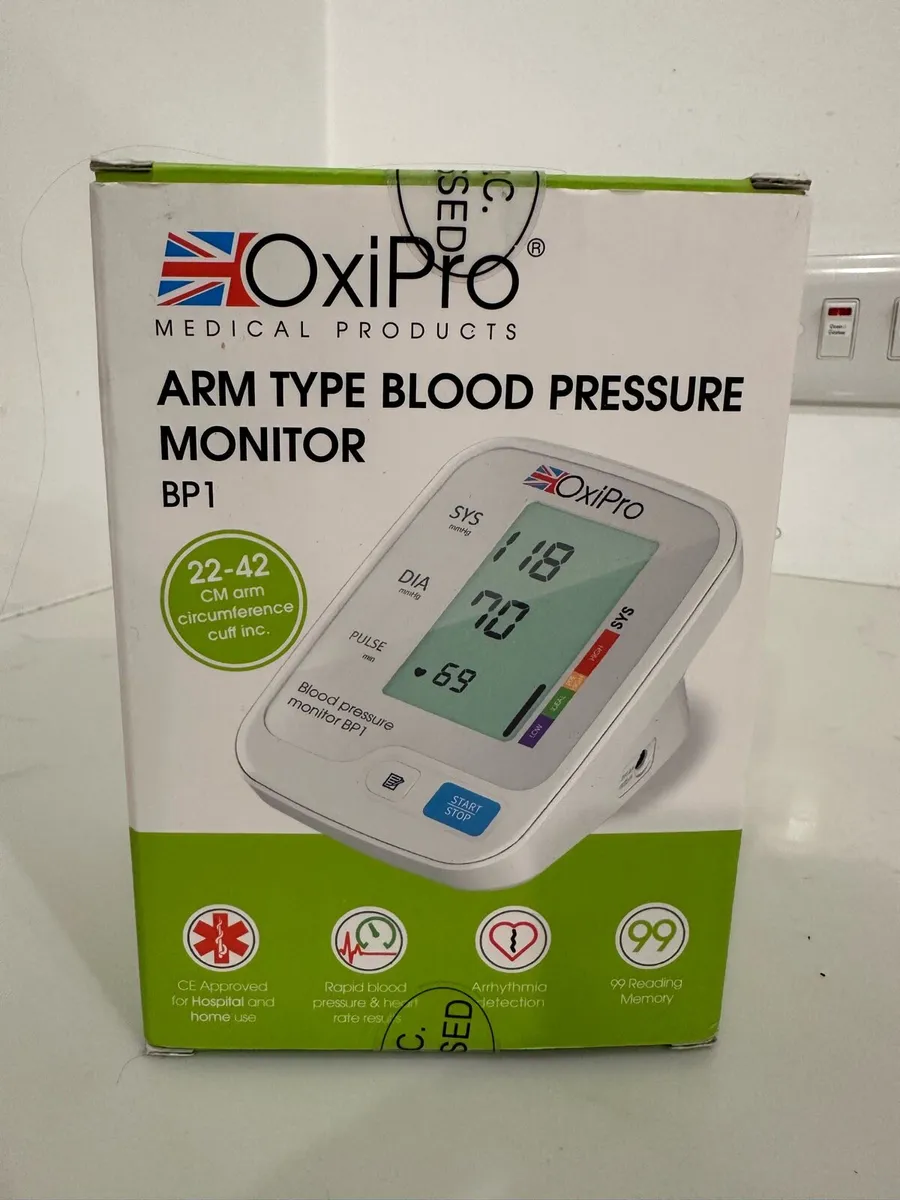OxiPro Digital Blood Pressure Monitor - Image 1