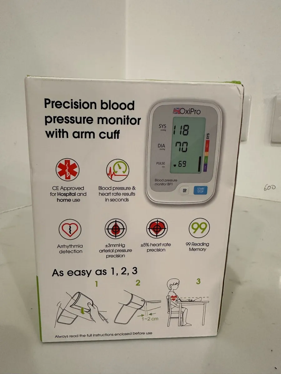 OxiPro Digital Blood Pressure Monitor - Image 2