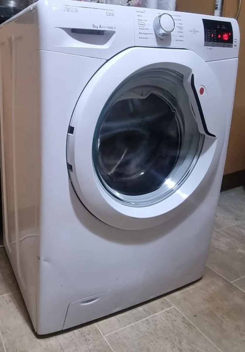 9kg hoover washing machine - Image 2