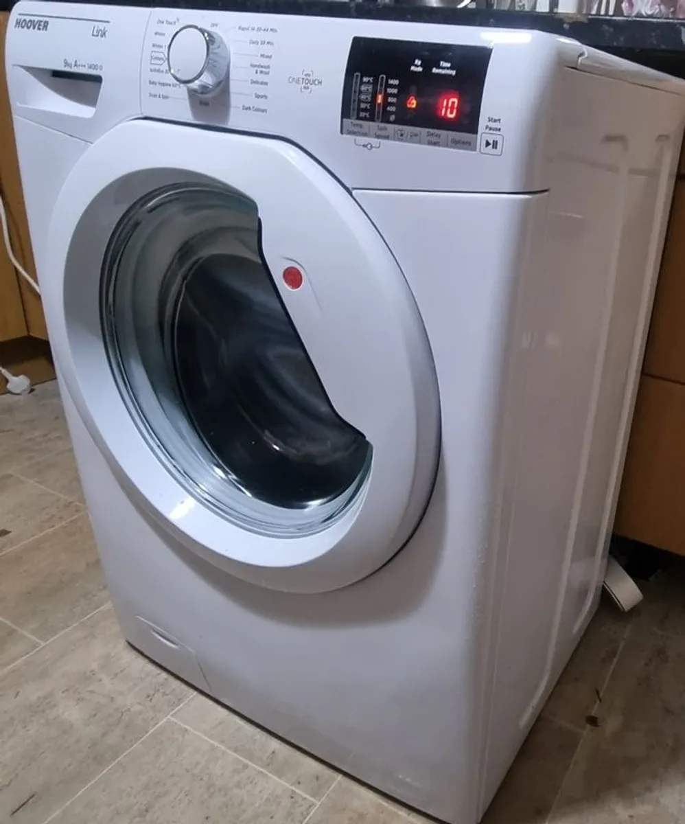 9kg hoover washing machine - Image 3