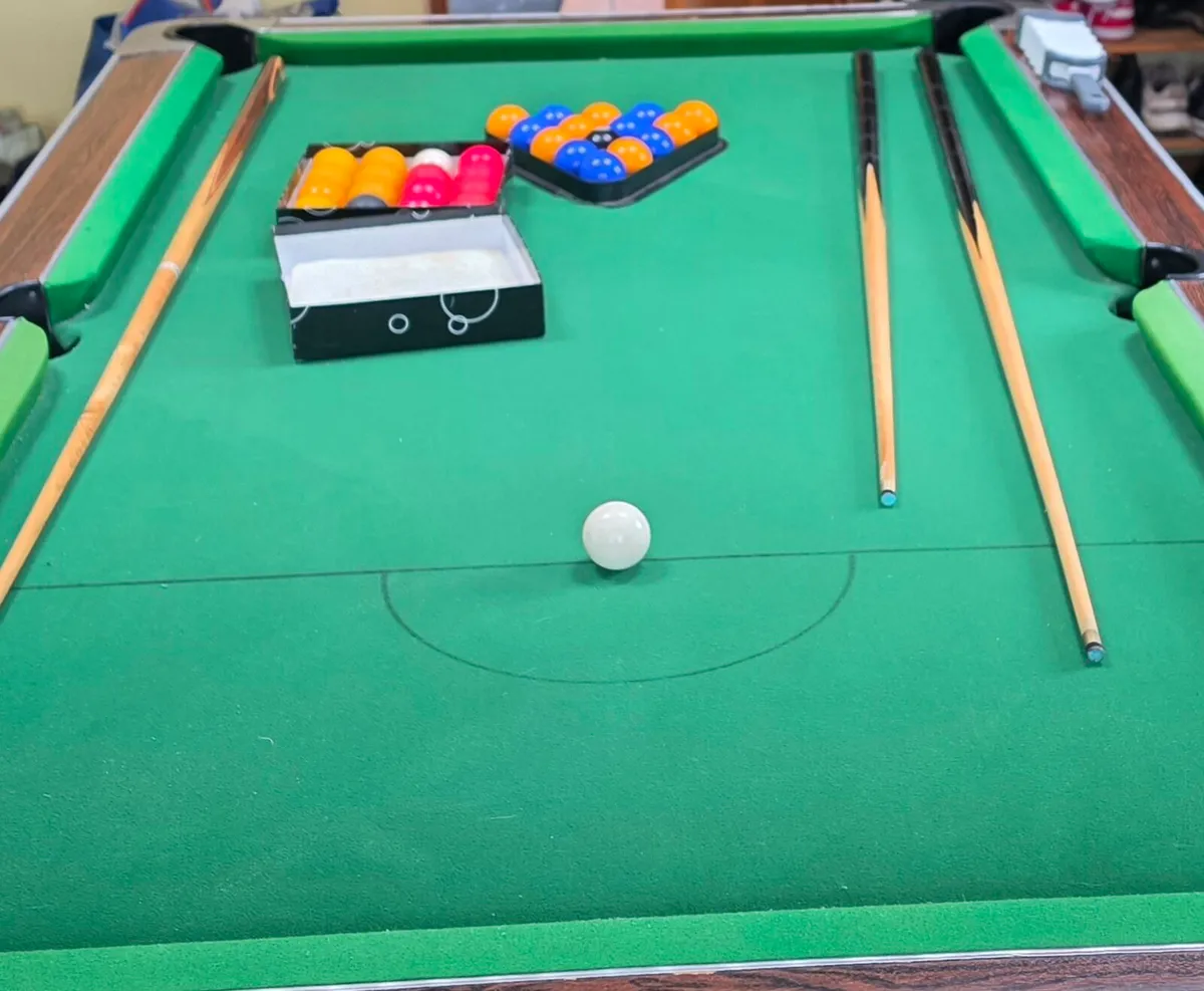 Slate Pool table - Image 2