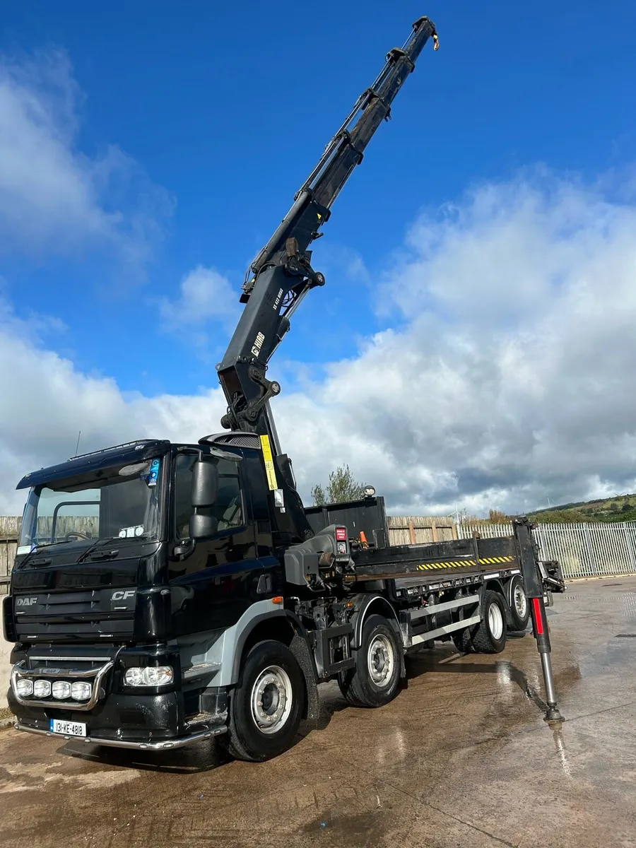 Daf cf85 410 hiab lorry - Image 4