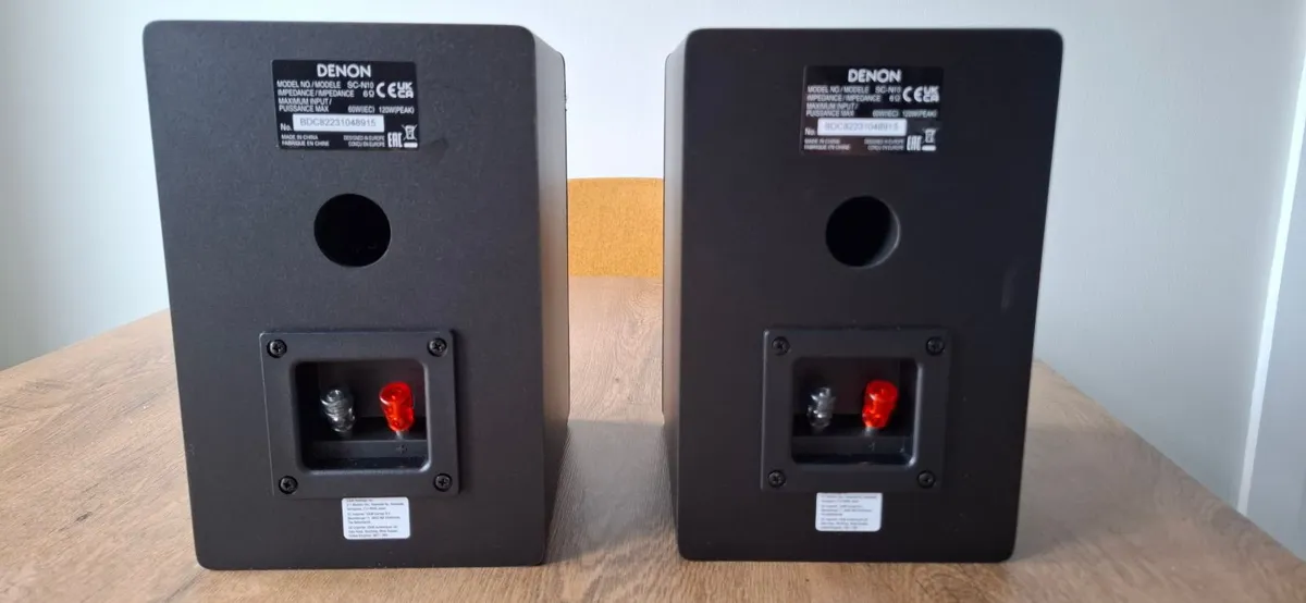 Denon Ceol Series SCN-10 Bookshelf Speakers 65W - Image 2