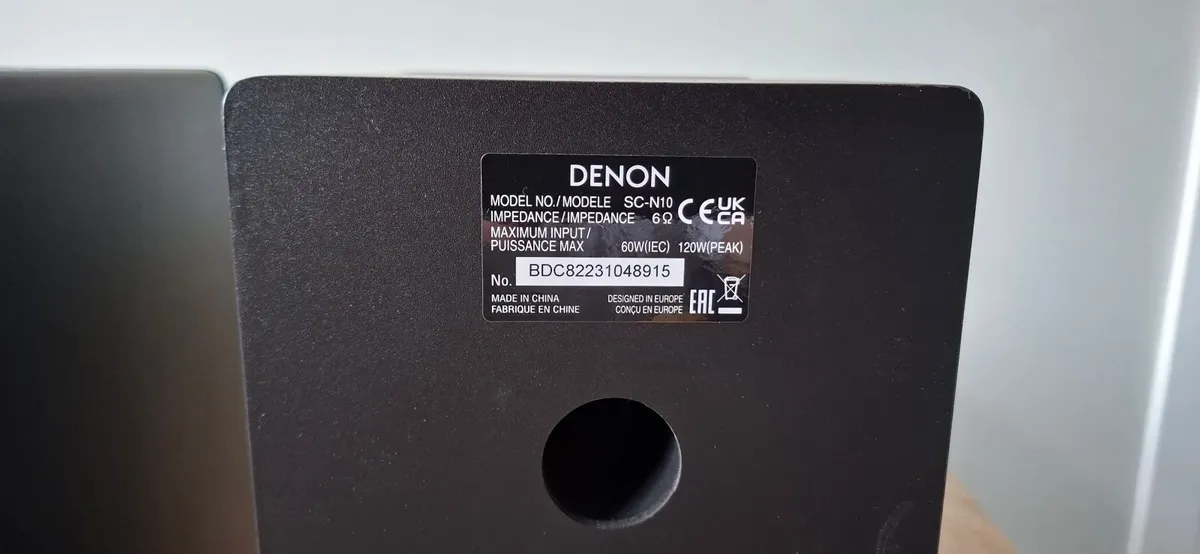 Denon Ceol Series SCN-10 Bookshelf Speakers 65W - Image 3