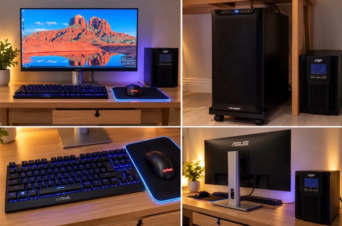 🔥 HIGH-END RYZEN 9 9950X WORKSTATION + 4K MONITOR - Image 1