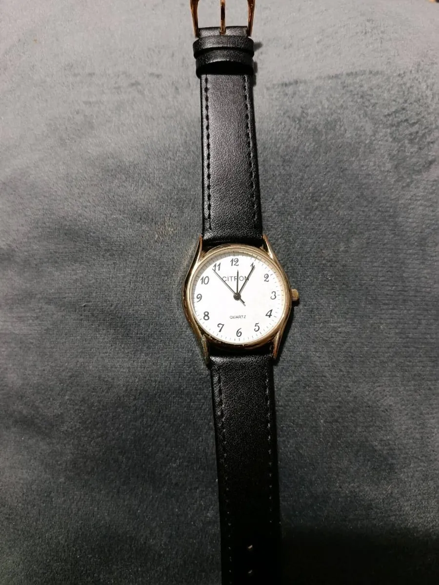 Citron S56SS Men's Gold & White Dial Quartz watch - Image 1