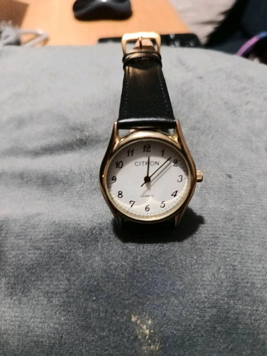 Citron S56SS Men's Gold & White Dial Quartz watch - Image 2