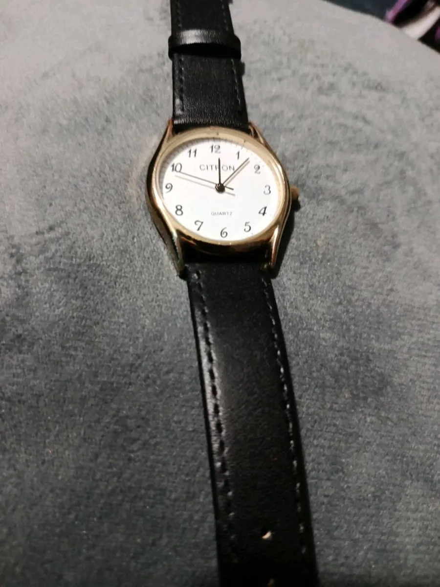 Citron S56SS Men's Gold & White Dial Quartz watch - Image 3