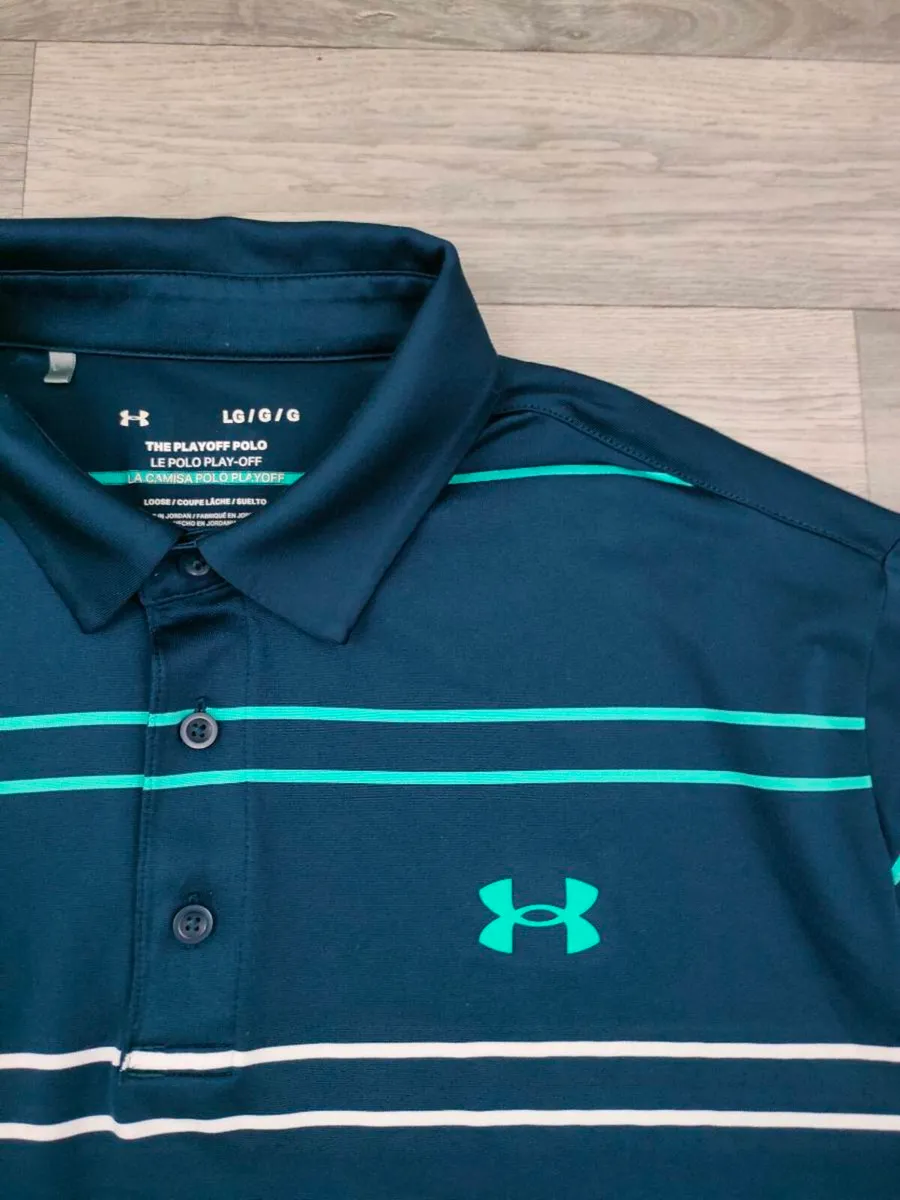 Under Armour The Playoff Polo Golf Shirt Mens L - Image 3