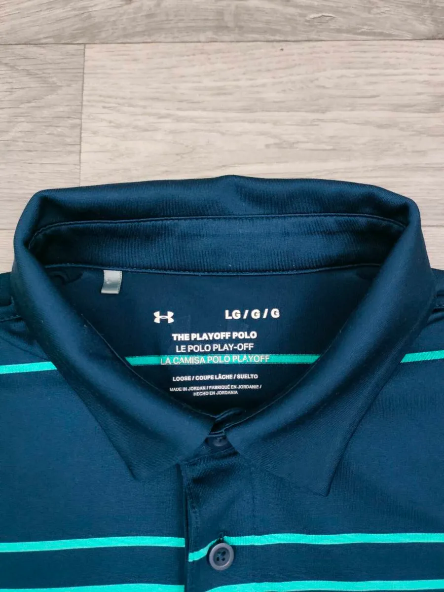 Under Armour The Playoff Polo Golf Shirt Mens L - Image 4