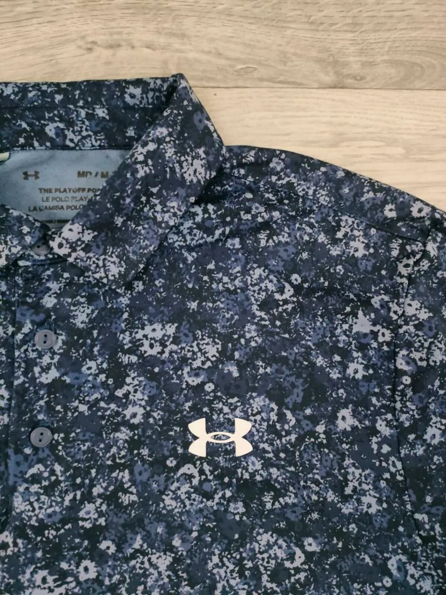 Under Armour The Playoff Polo Golf Shirt Mens M - Image 3