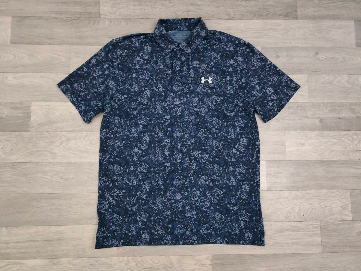 Under Armour The Playoff Polo Golf Shirt Mens M - Image 1