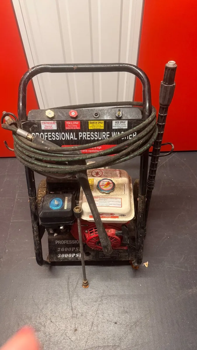 Wurzburg W-7000 Petrol Pressure Washer 3000 PSI - Image 4