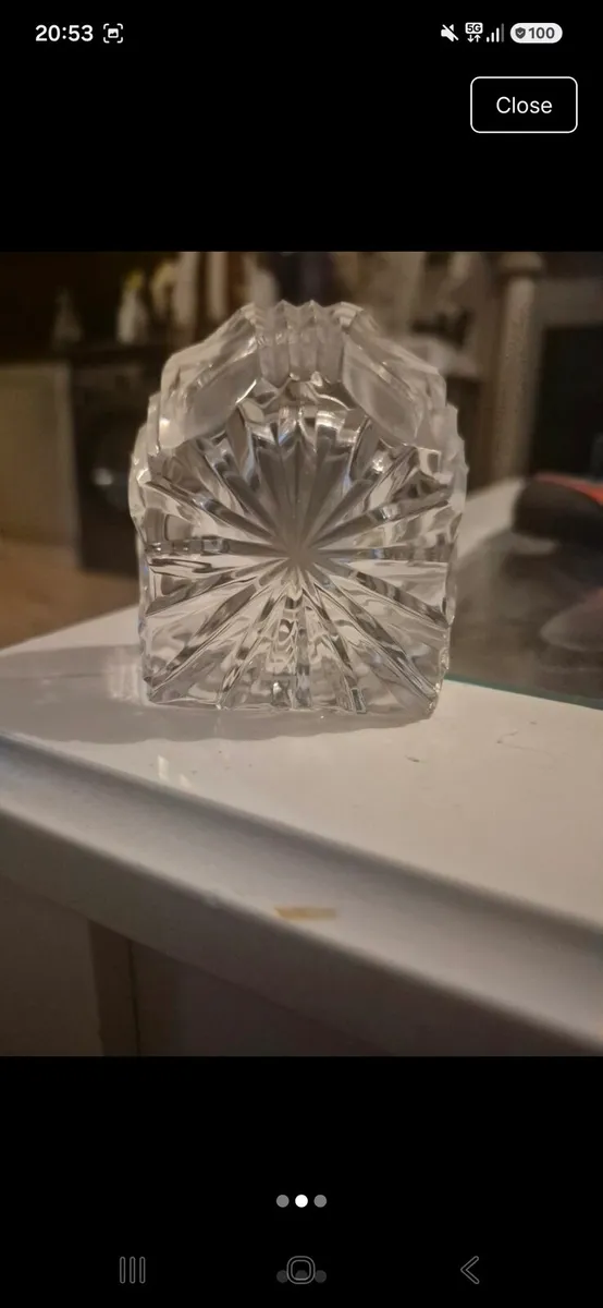 Cavan crystal clock - Image 2